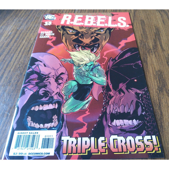 R.E.B.E.L.S #13 (April 2010 DC Comics) - Picture 1 of 3